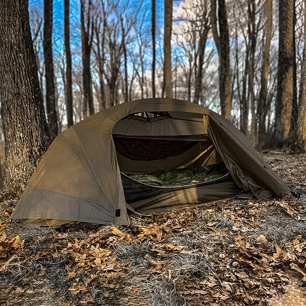 Tente moustiquaire bivouac trekking légère allongée - 1 place